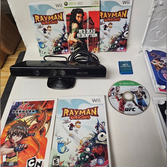 Wii Game lot, plus Xbox 360 Kinect, UFC game For Xbox One, PS1 Memory Card, more - Picture 3 of 3